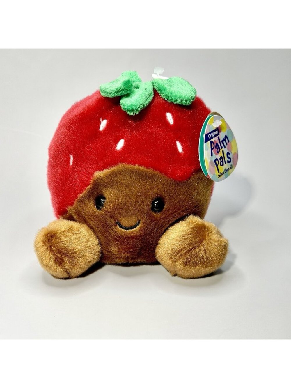Aurora Palm Pals Valentino Chocolate Strawberry #1-188 NWT 5” 1st Gen Tag Love